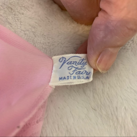 Vintage Vanity Fair Women’s Pink Slip Lingerie Tricot Nylon size 34 - Picture 9 of 12